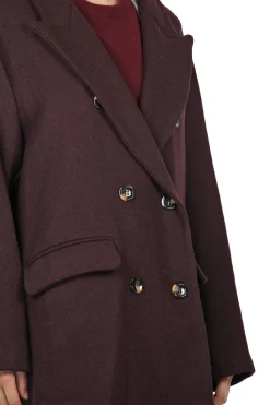 - Cappotto - 442128 - Bordeaux^La Femme Blanche Hot