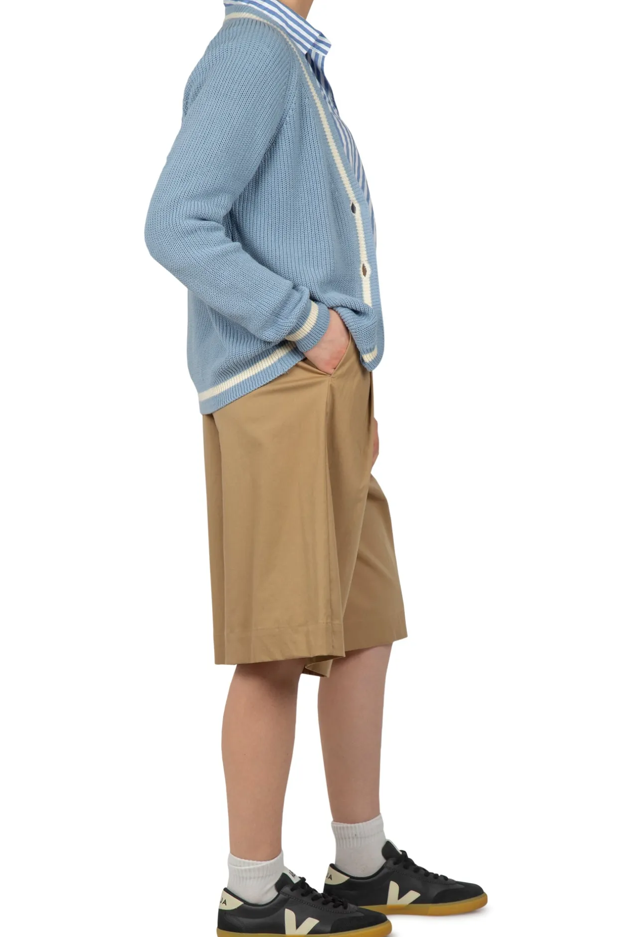 - Cardigan - 451434 - Azzurro^La Femme Blanche Sale