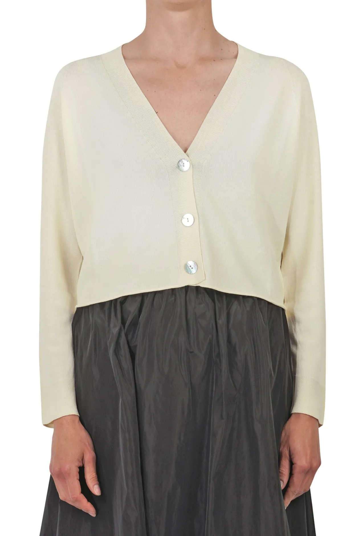 - Cardigan - 451546 - Giallo^La Femme Blanche Best