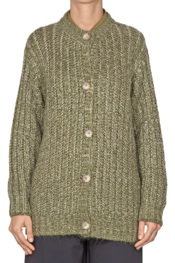 - Cardigan - 441809 - Verde^La Femme Blanche Online