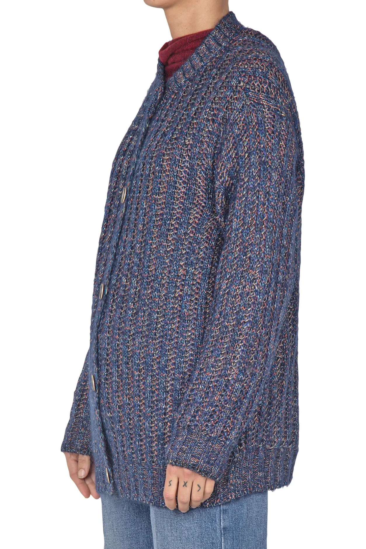 - Cardigan - 441809 - Blu^La Femme Blanche Hot