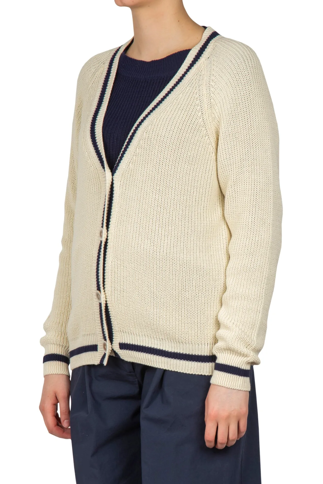 - Cardigan - 451434 - Vaniglia^La Femme Blanche Sale