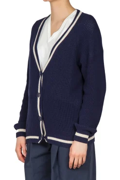 - Cardigan - 451434 - Blu^La Femme Blanche Sale
