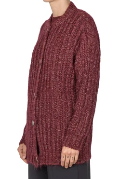 - Cardigan - 441809 - Bordeaux^La Femme Blanche Discount