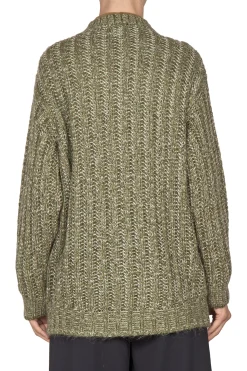 - Cardigan - 441809 - Verde^La Femme Blanche Online