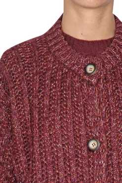 - Cardigan - 441809 - Bordeaux^La Femme Blanche Discount