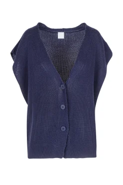 - Gilet - 451435 - Blu^La Femme Blanche Outlet