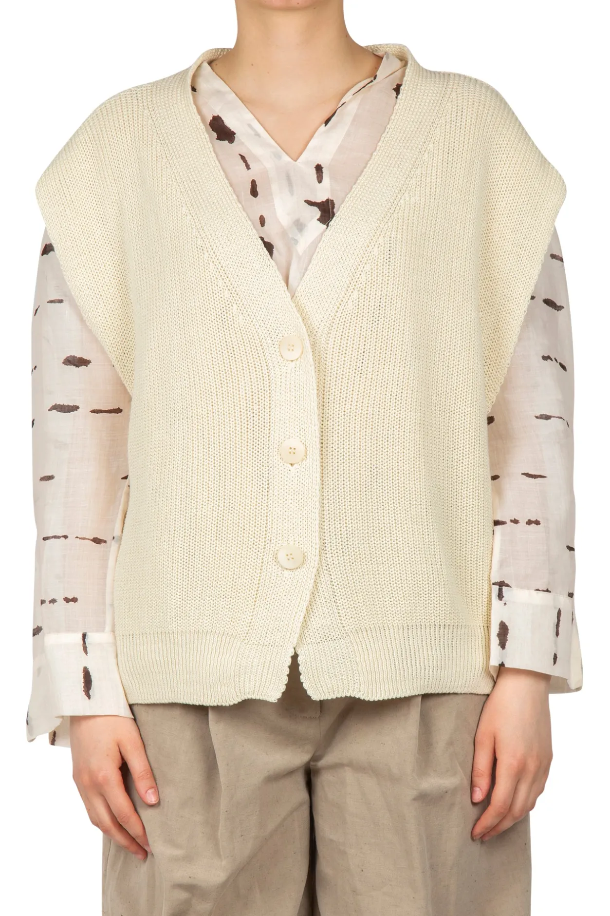 - Gilet - 451435 - Vaniglia^La Femme Blanche Best