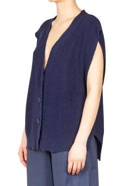 - Gilet - 451435 - Blu^La Femme Blanche Outlet