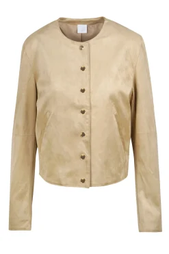 - Giubbotto - 451444 - Beige^La Femme Blanche Sale