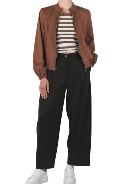- Giubbotto - 451589 - Tabacco^La Femme Blanche Discount