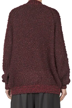 - Giubbotto - 441832 - Bordeaux^La Femme Blanche Outlet