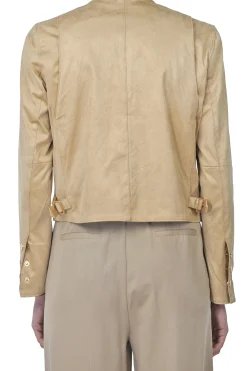 - Giubbotto - 451444 - Beige^La Femme Blanche Sale