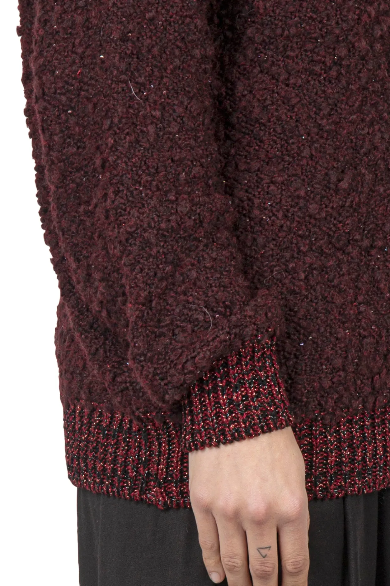 - Giubbotto - 441832 - Bordeaux^La Femme Blanche Outlet