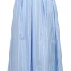 - Gonna - 451499 - Bianco/Azzurro^La Femme Blanche Discount
