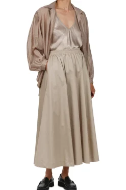 - Gonna - 451505 - Beige^La Femme Blanche Discount