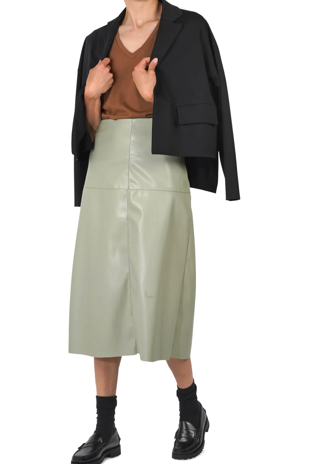 - Gonna - 451464 - Verde^La Femme Blanche Outlet
