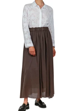- Gonna - 451517 - Moka^La Femme Blanche Outlet