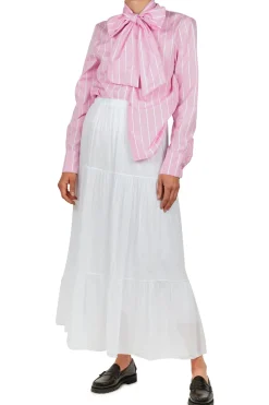 - Gonna - 451515 - Bianco^La Femme Blanche Sale