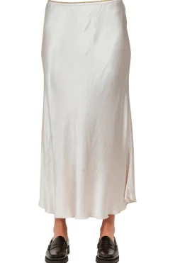 - Gonna - 451512 - Beige^La Femme Blanche Outlet