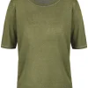 - Maglia - 451548 - Militare^La Femme Blanche Hot