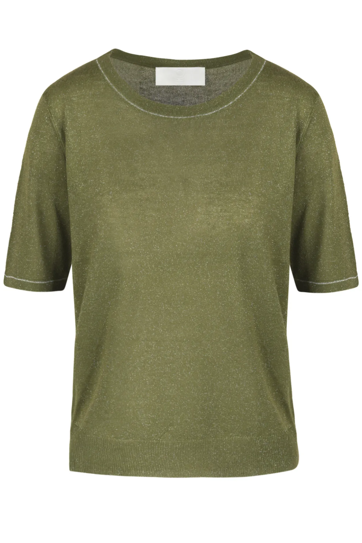 - Maglia - 451548 - Militare^La Femme Blanche Hot