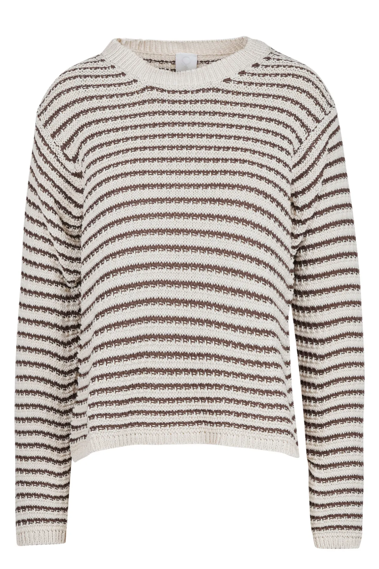 - Maglia - 451521 - Gesso/Moro^La Femme Blanche Sale