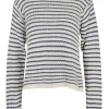 - Maglia - 451521 - Gesso/Blu^La Femme Blanche Outlet