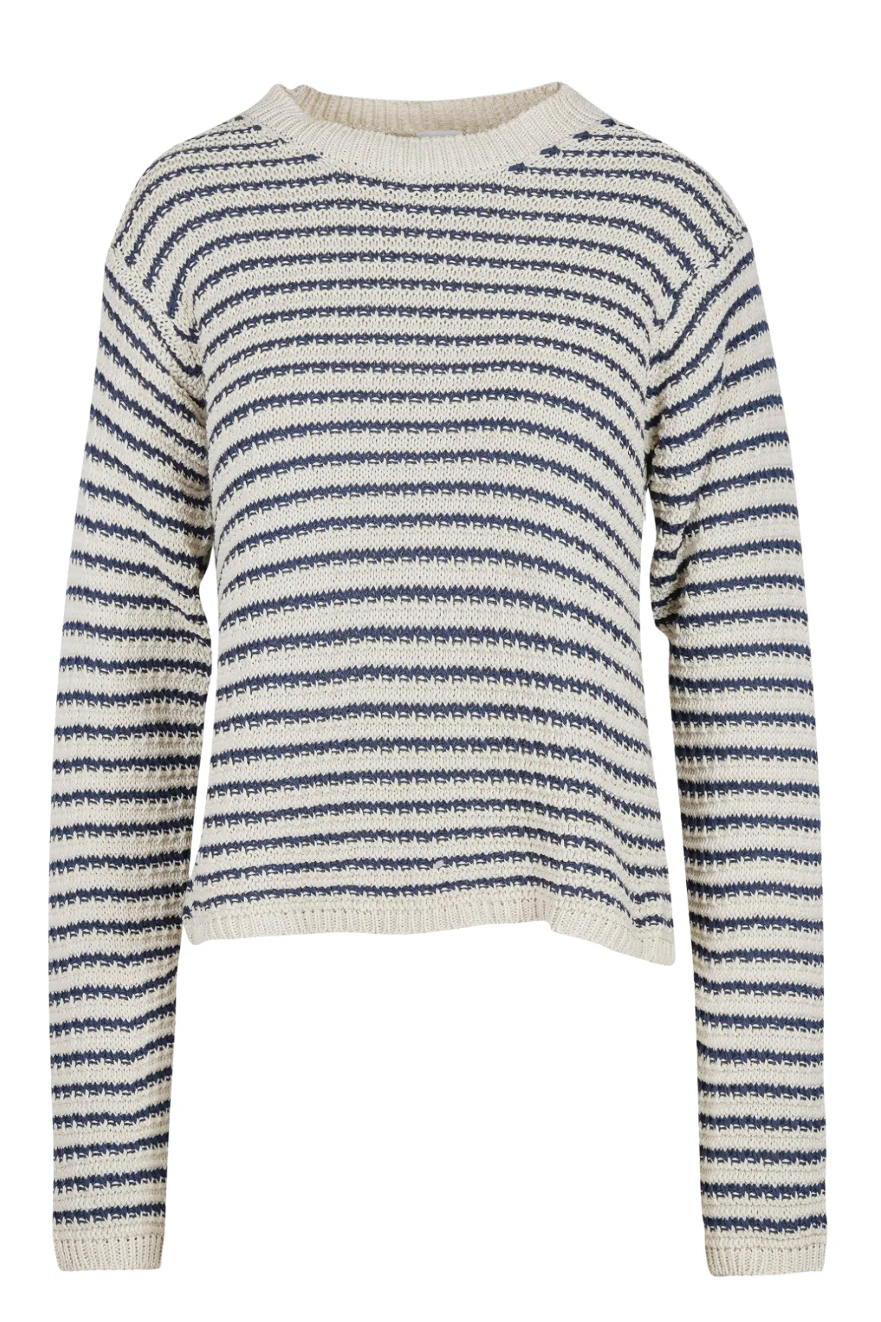 - Maglia - 451521 - Gesso/Blu^La Femme Blanche Outlet