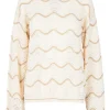 - Maglia - 451436 - Panna/Nocciola^La Femme Blanche Clearance