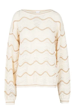 - Maglia - 451436 - Panna/Nocciola^La Femme Blanche Clearance