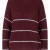 - Maglia - 442175 - Bordeaux^La Femme Blanche Discount