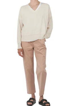 - Maglia - 451545 - Sabbia^La Femme Blanche New