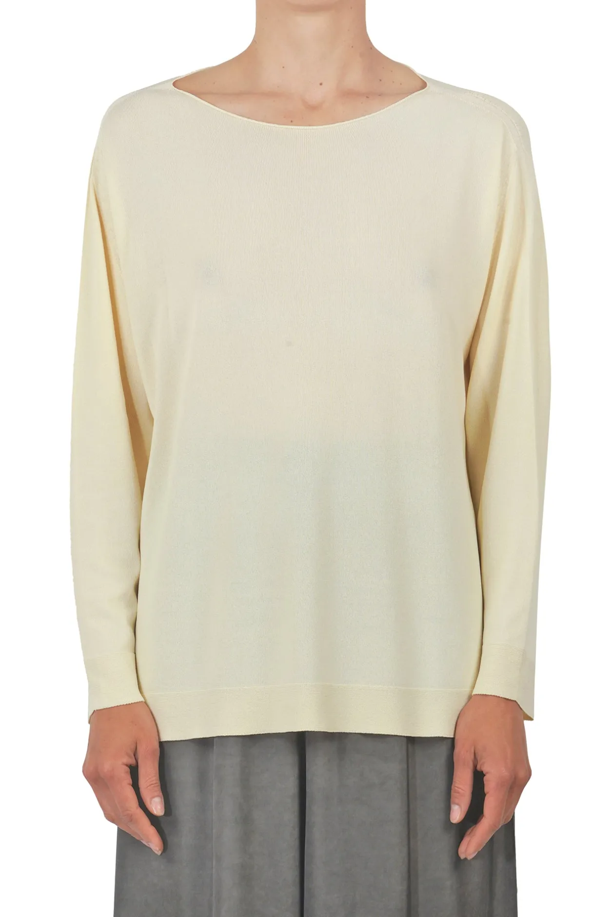 - Maglia - 451542 - Giallo^La Femme Blanche Fashion