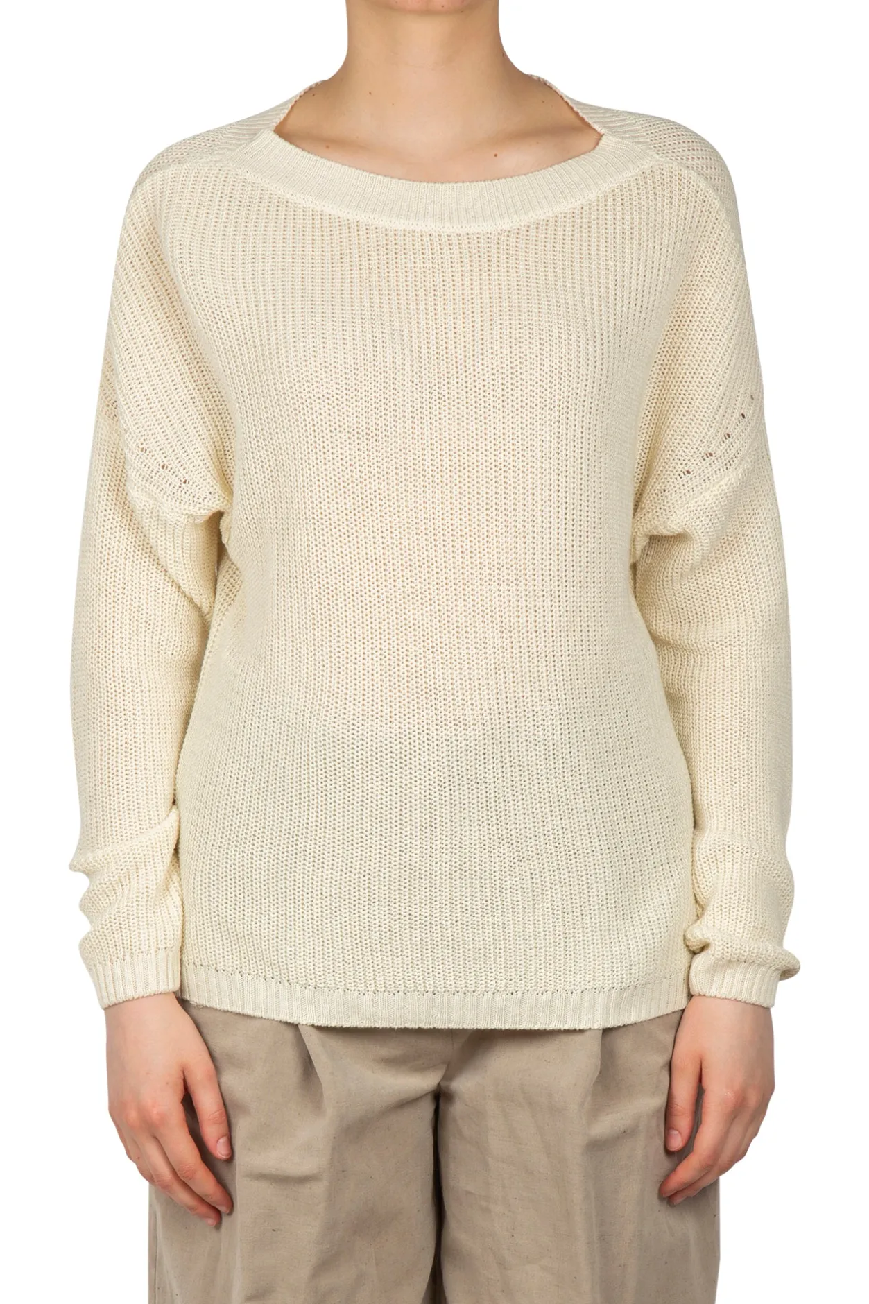 - Maglia - 451433 - Vaniglia^La Femme Blanche Fashion