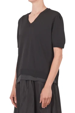 - Maglia - 451547 - Nero^La Femme Blanche Hot