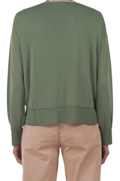 - Maglia - 451545 - Militare^La Femme Blanche Discount