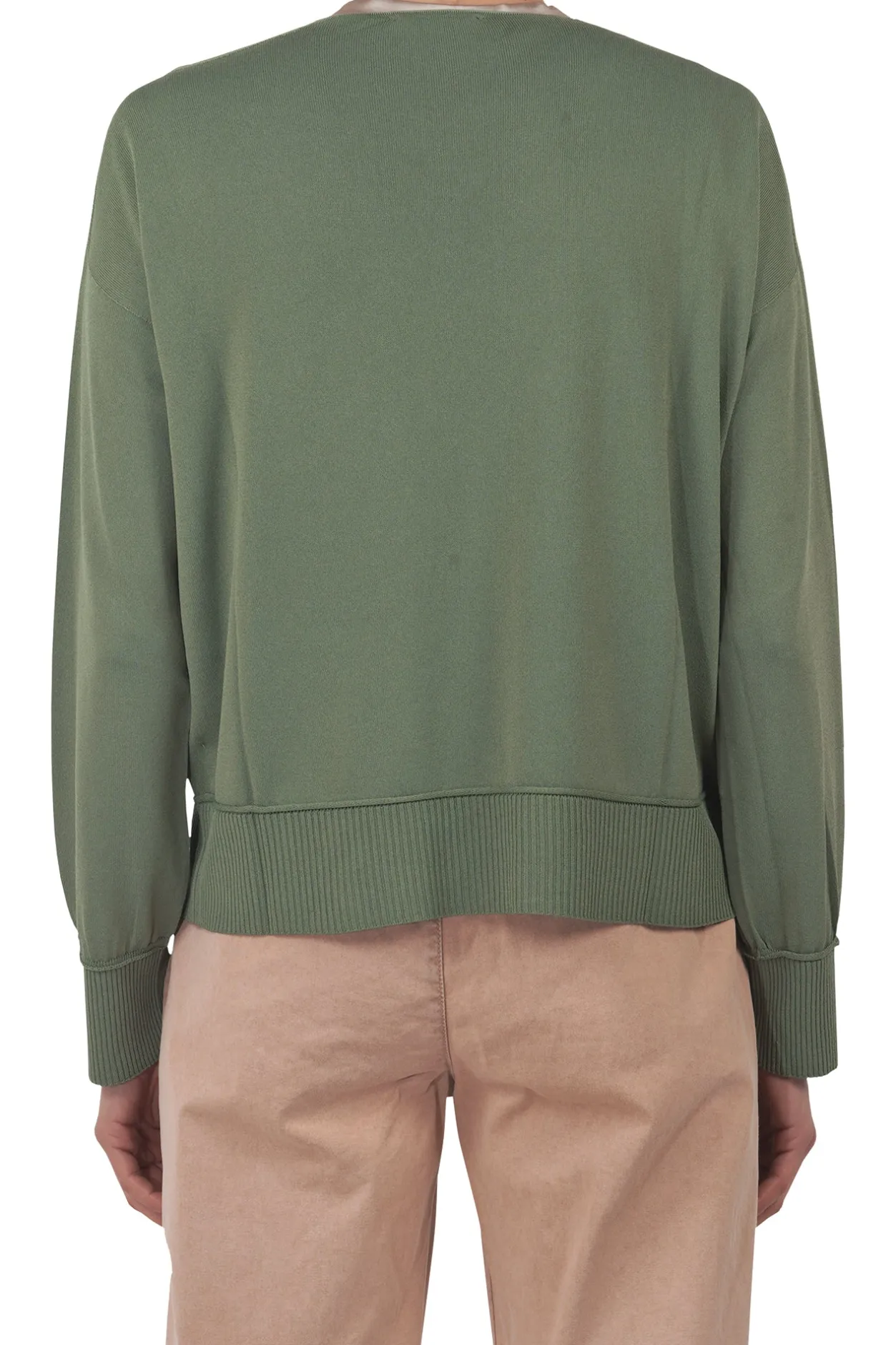 - Maglia - 451545 - Militare^La Femme Blanche Discount