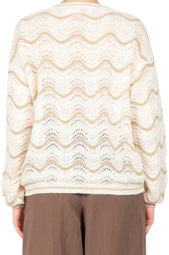 - Maglia - 451436 - Panna/Nocciola^La Femme Blanche Clearance