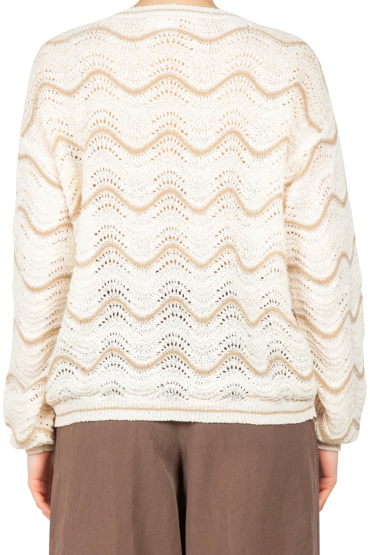- Maglia - 451436 - Panna/Nocciola^La Femme Blanche Clearance