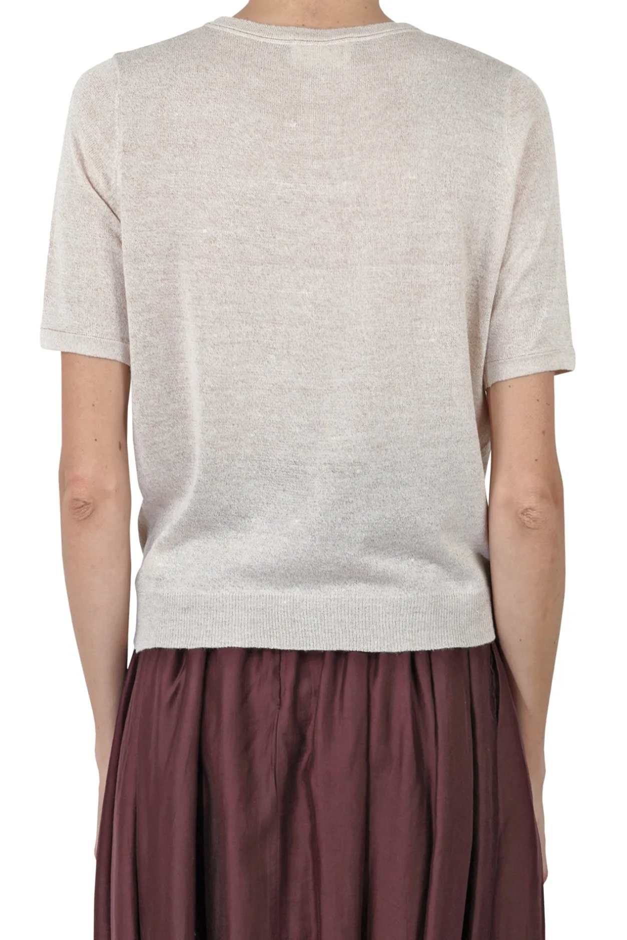 - Maglia - 451548 - Beige^La Femme Blanche New