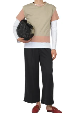- Pantalone - 451440 - Nero^La Femme Blanche Clearance