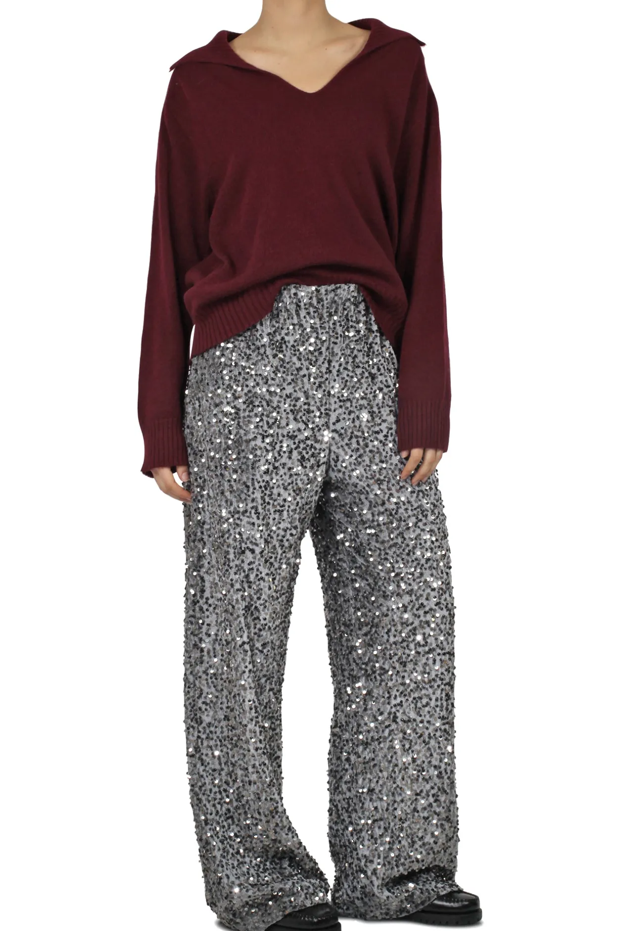 - Pantalone - 442165 - Grigio^La Femme Blanche Online