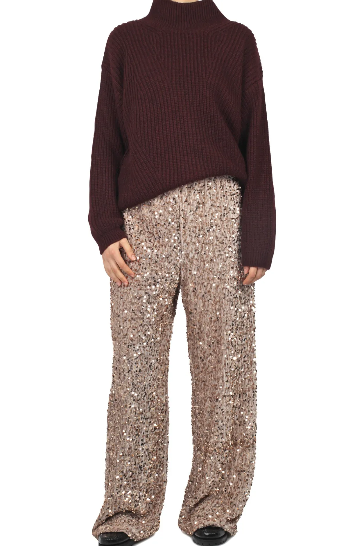 - Pantalone - 442165 - Beige^La Femme Blanche Outlet