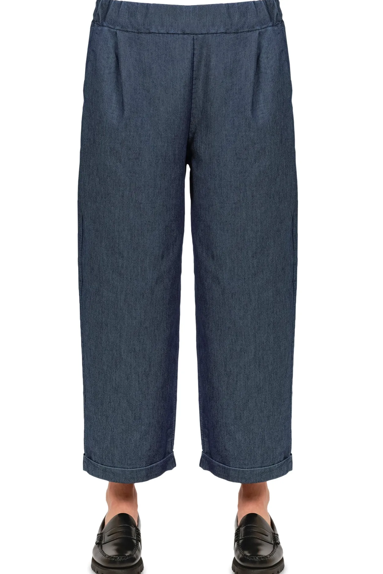- Pantalone - 451483 - Denim scuro^La Femme Blanche Outlet
