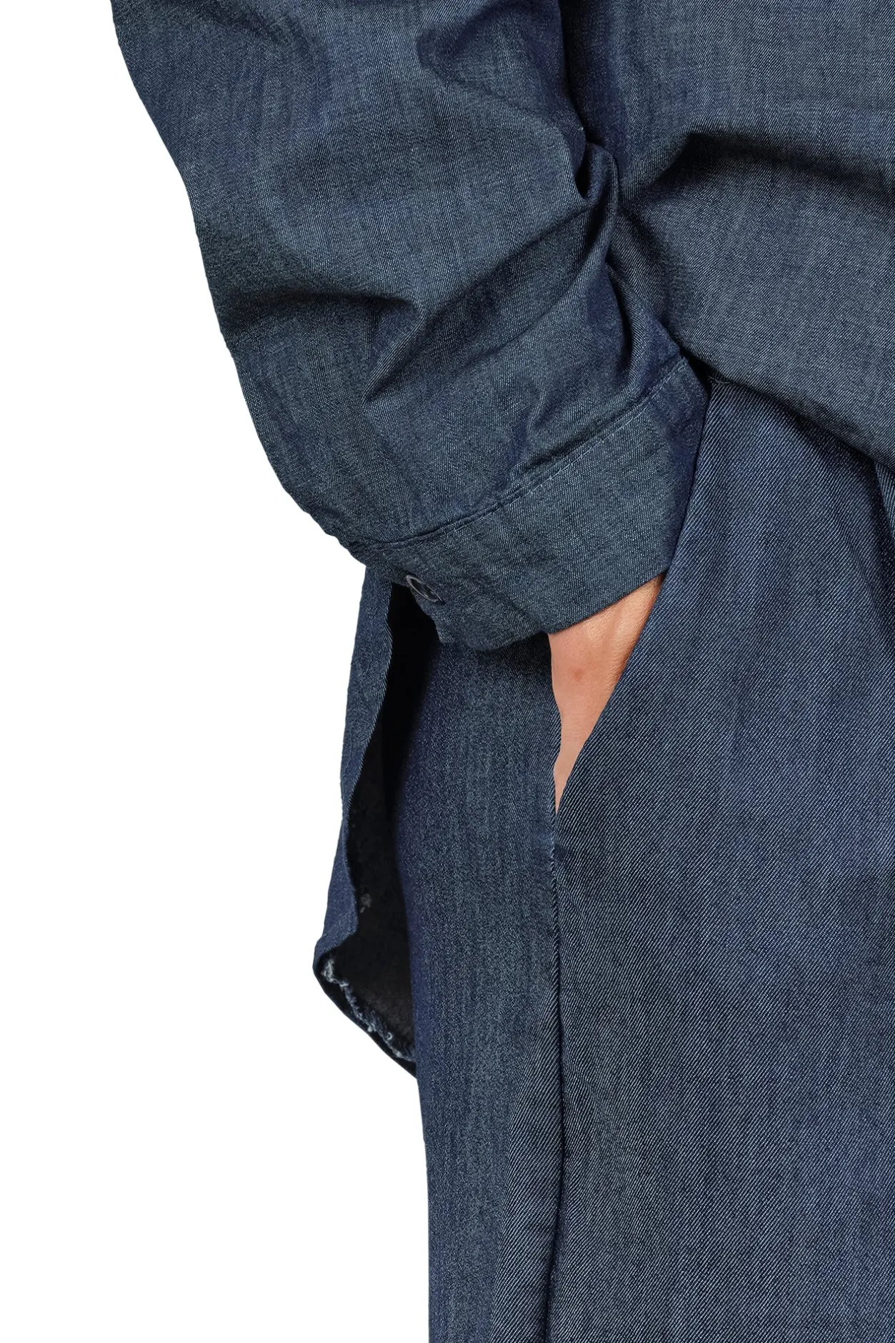 - Pantalone - 451483 - Denim scuro^La Femme Blanche Outlet