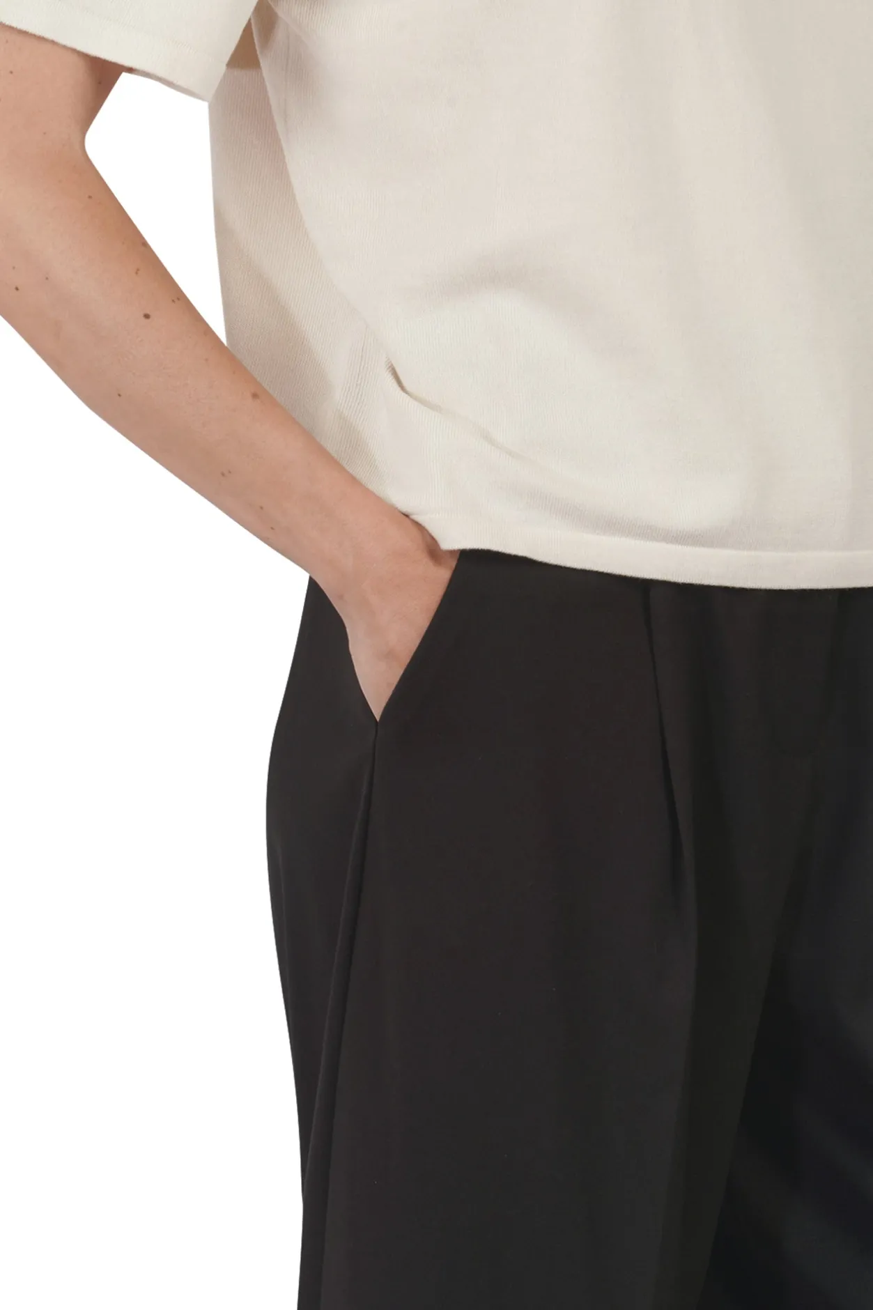 - Pantalone - 451534 - Nero^La Femme Blanche New