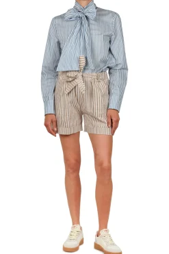 - Shorts - 451488 - Bianco/Beige^La Femme Blanche Hot