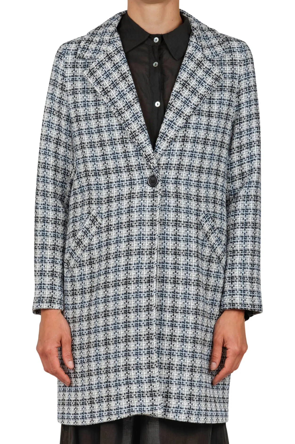 - Soprabito - 451494 - Bianco/Nero^La Femme Blanche Online