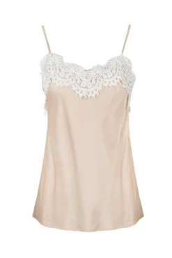 - Top - 451461 - Beige^La Femme Blanche Best